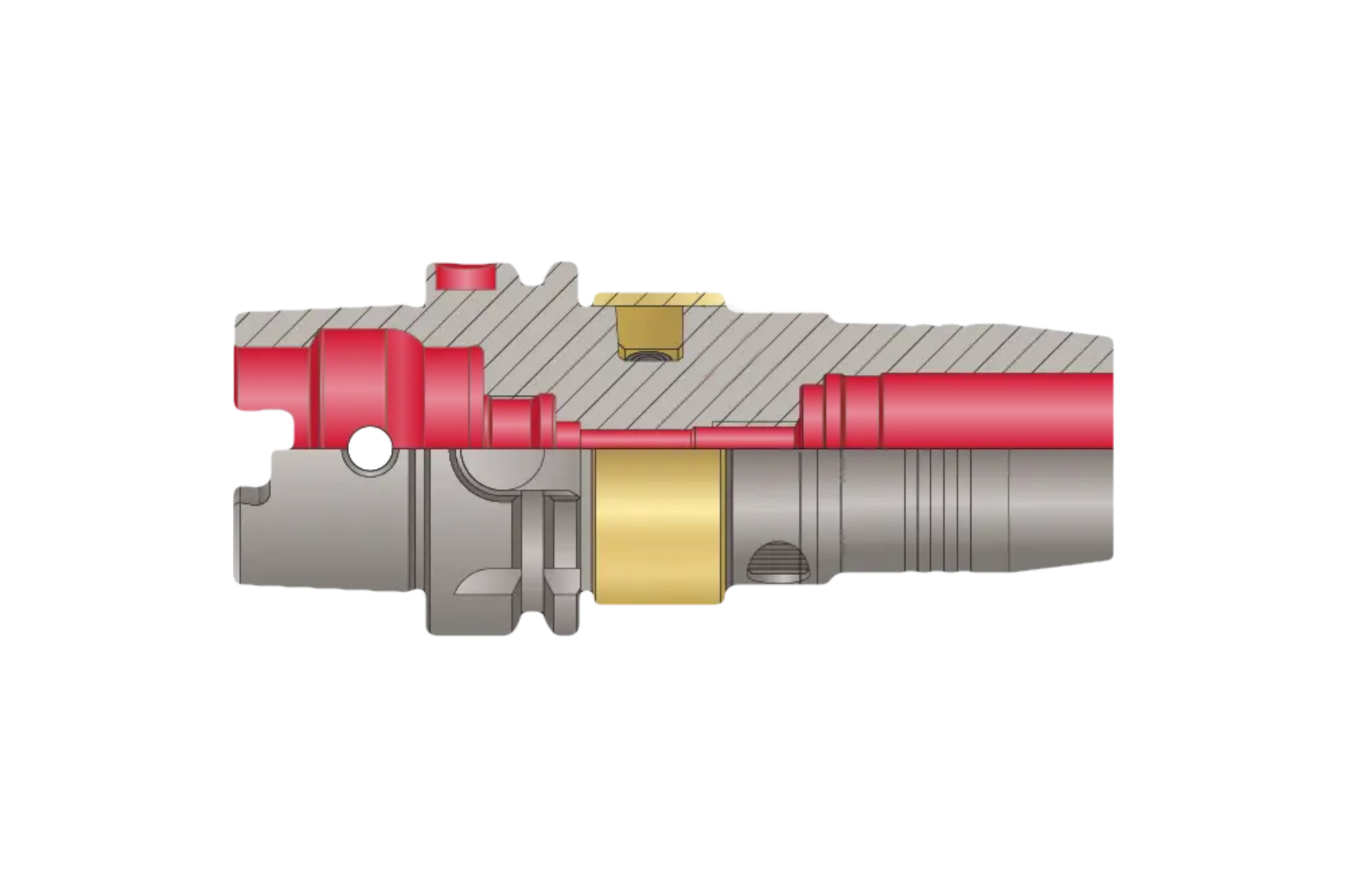 Гидропластовый патрон с регулировкой биения