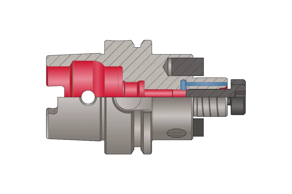 Гидропластовый патрон для торцевых фрез