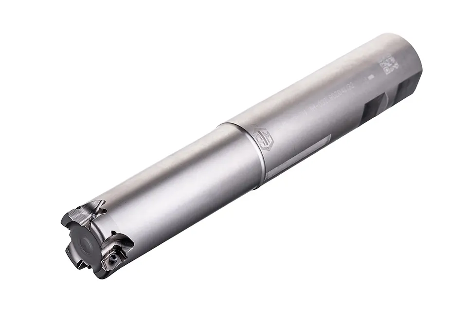 Цилиндрическая фреза с обнижением AMK190-EN10H-032L90Z04W32 для высоких подач