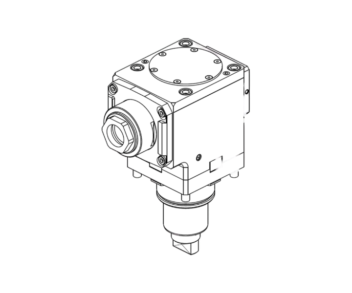 Приводной аксиальный блок, BMT85, ERA50, 1:1; 3000об/мин; 210Нм; H110; СОЖ внешняя + внутренняя