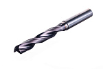 Твердосплавное сверло DR5FA-090L061-S10-TNX с плоским торцом, диаметр 9мм