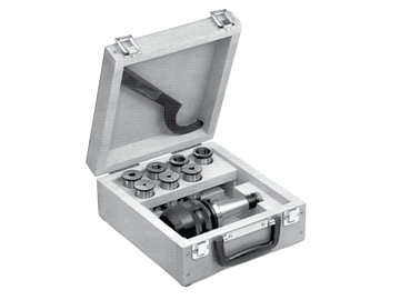 Стандартный набор фрезерных патронов (C, фрезерный патрон с цангами и ключом)