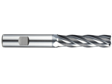 Концевые фрезы GYF98 SERIES (из быстрорежущей стали PM60, многозубые, с переменным углом наклона спирали, короткие, для черновой обработки, мелкий шаг, центральный режущий зуб)